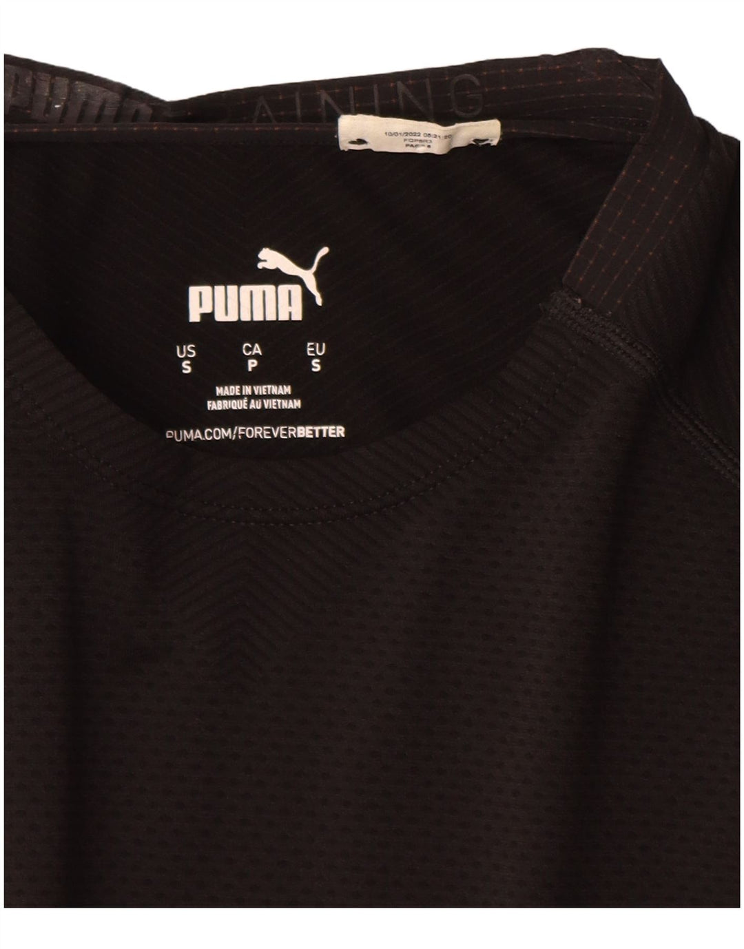 Puma T-Shirt Homme Noir Petit