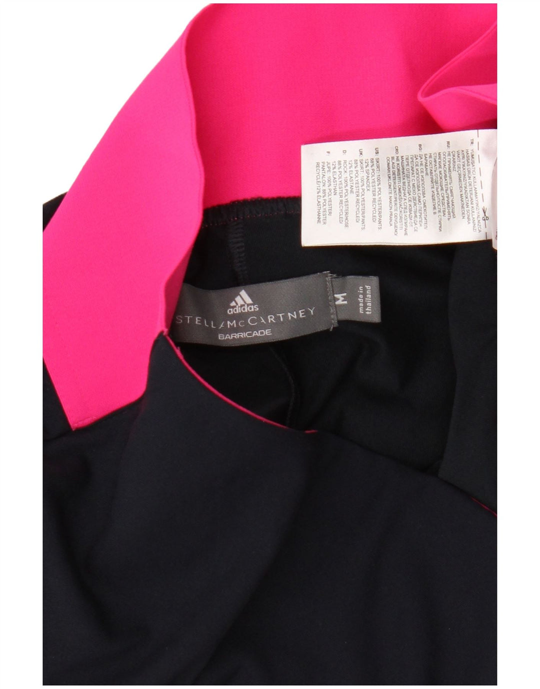 Adidas Femme Stella McCartney Skort UK 14 Bleu Marine Moyen Colorblock