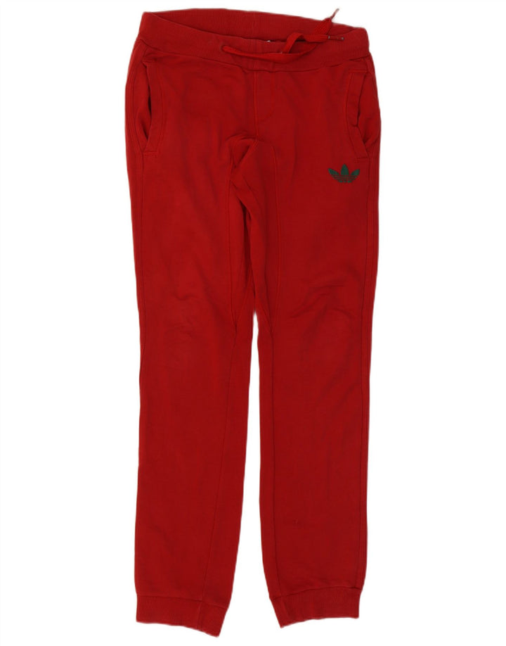 ADIDAS Pantalon de survêtement pour hommes Joggers petit coton rouge
