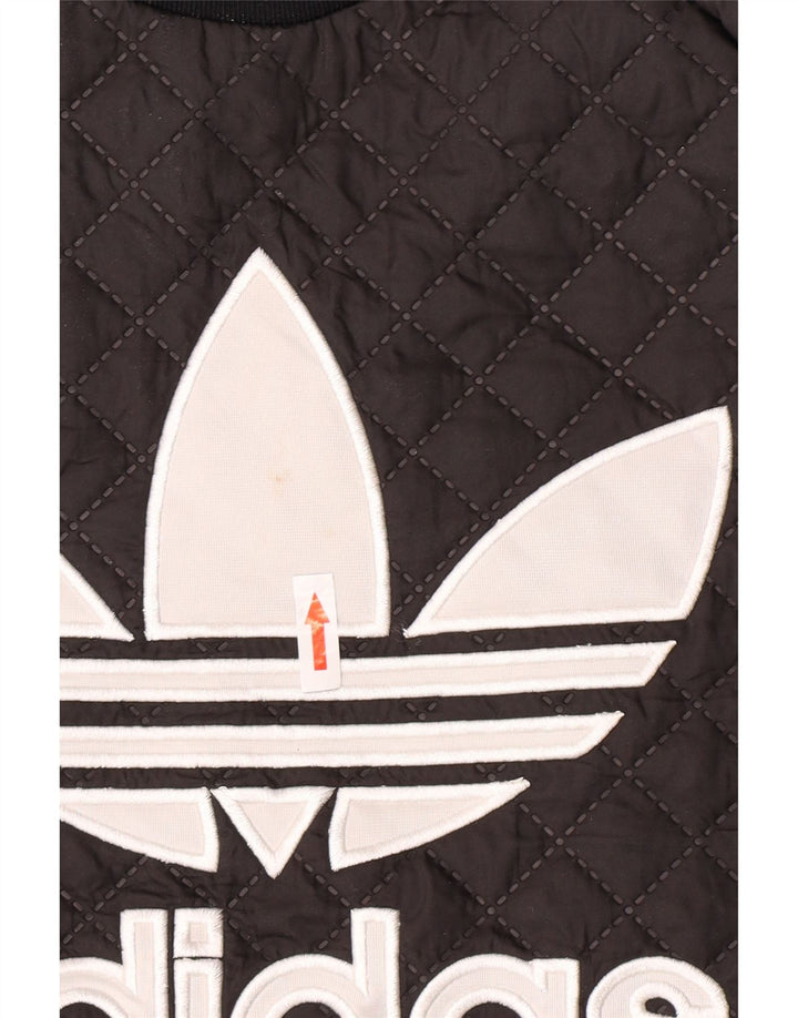 Adidas Femme Rita Ora Graphic Sweatshirt Jumper UK 10 Petit Noir