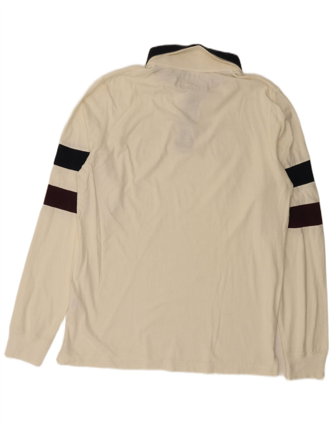 BACI & ABBRACCI Polo Graphique Homme XL Blanc Cassé Colourblock