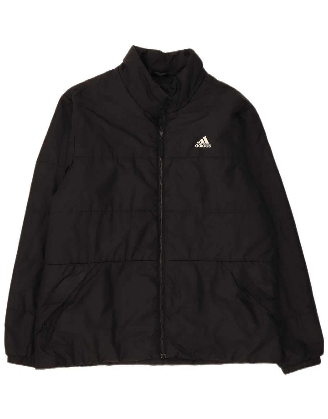Adidas Veste rembourrée pour homme UK 42 XL Noir Polyester