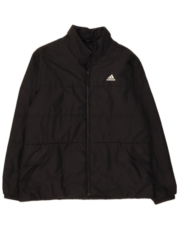 Adidas Veste rembourrée pour homme UK 42 XL Noir Polyester