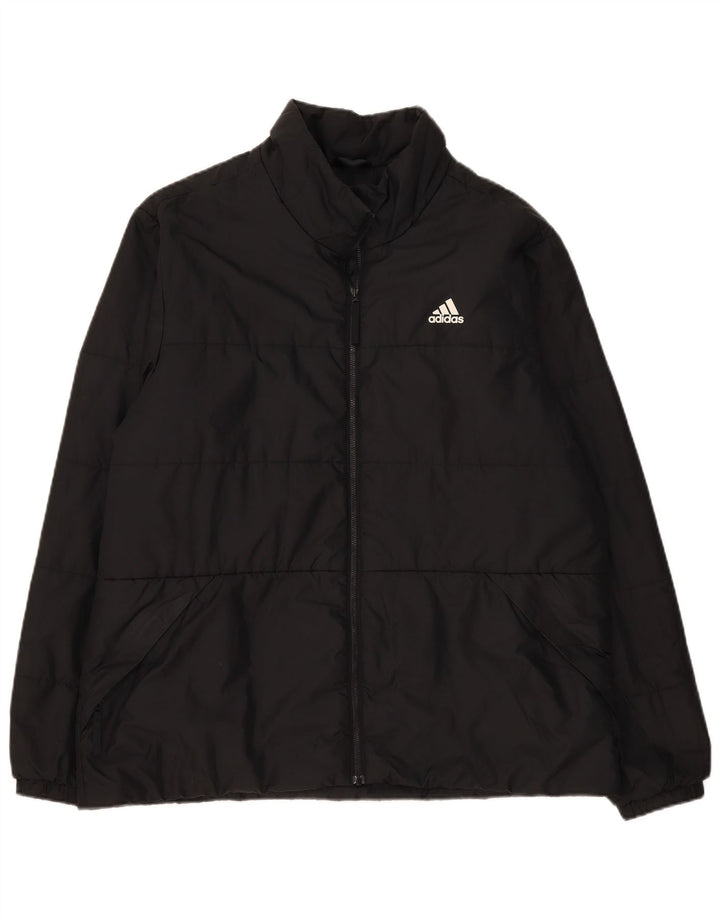 Adidas Veste rembourrée pour homme UK 42 XL Noir Polyester