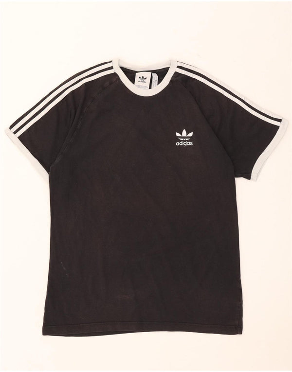 Adidas T-Shirt Homme Haut Grand Coton Noir