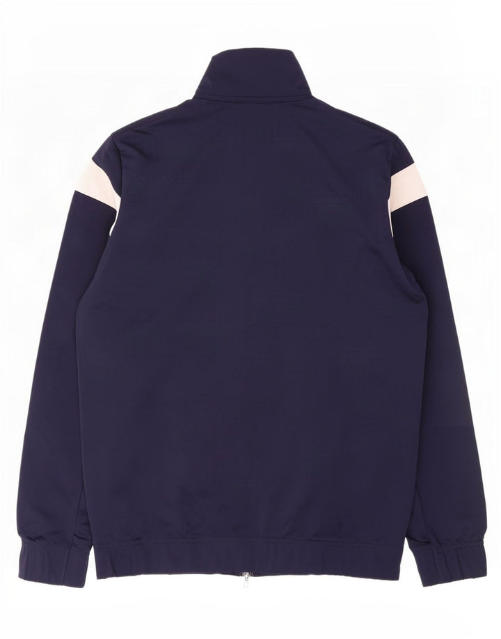 Puma Veste de Survêtement Homme Bleu Marine Moyen Polyester Colorblock