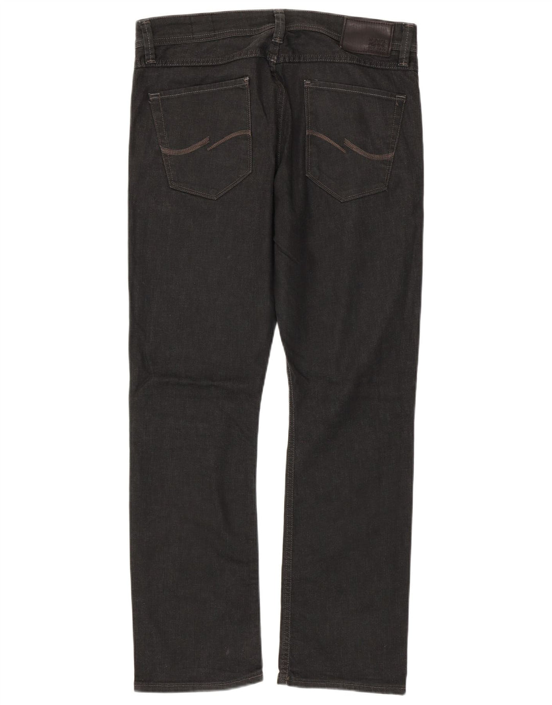 Jack & Jones Jean Droit W34 L31 Homme Gris