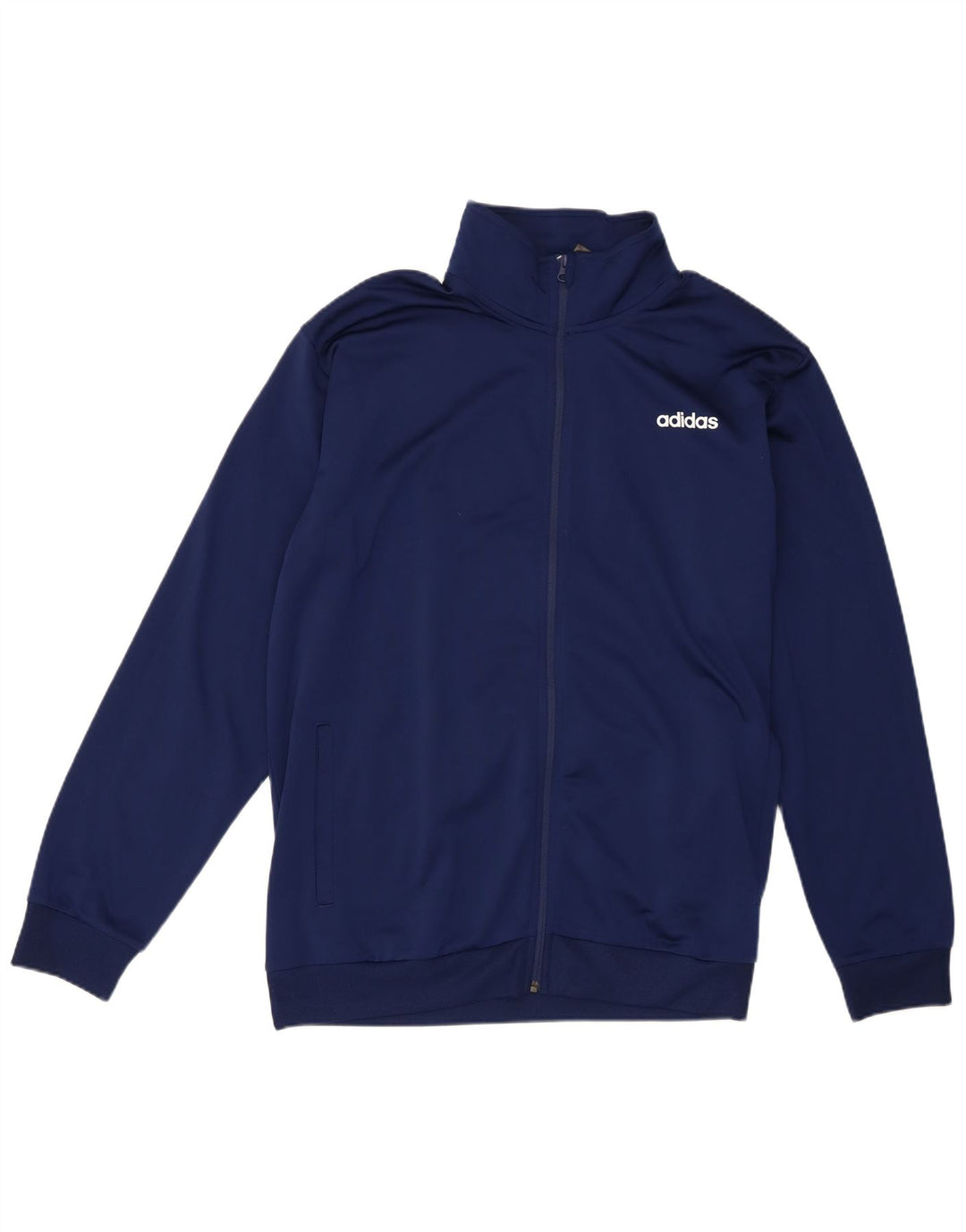 Adidas Veste de survêtement pour homme XL Bleu marine Polyester