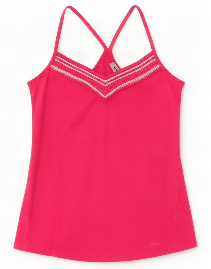 Gas Cami Top Femme UK 12 Coton Rose Moyen