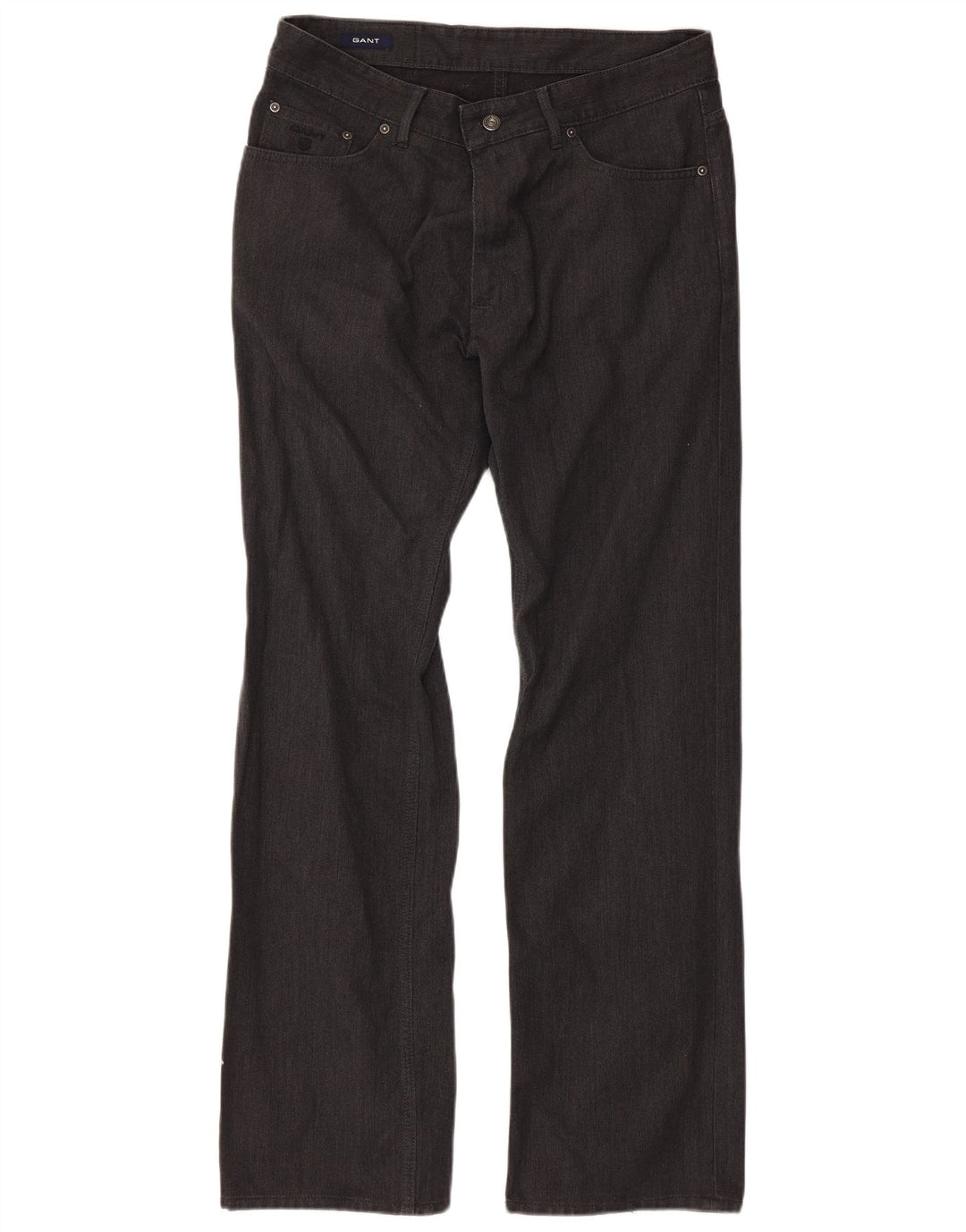Gap Femme Jason Regular Fit Jean Droit W34 L32 Gris Coton