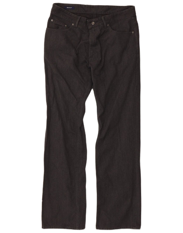 Gap Femme Jason Regular Fit Jean Droit W34 L32 Gris Coton