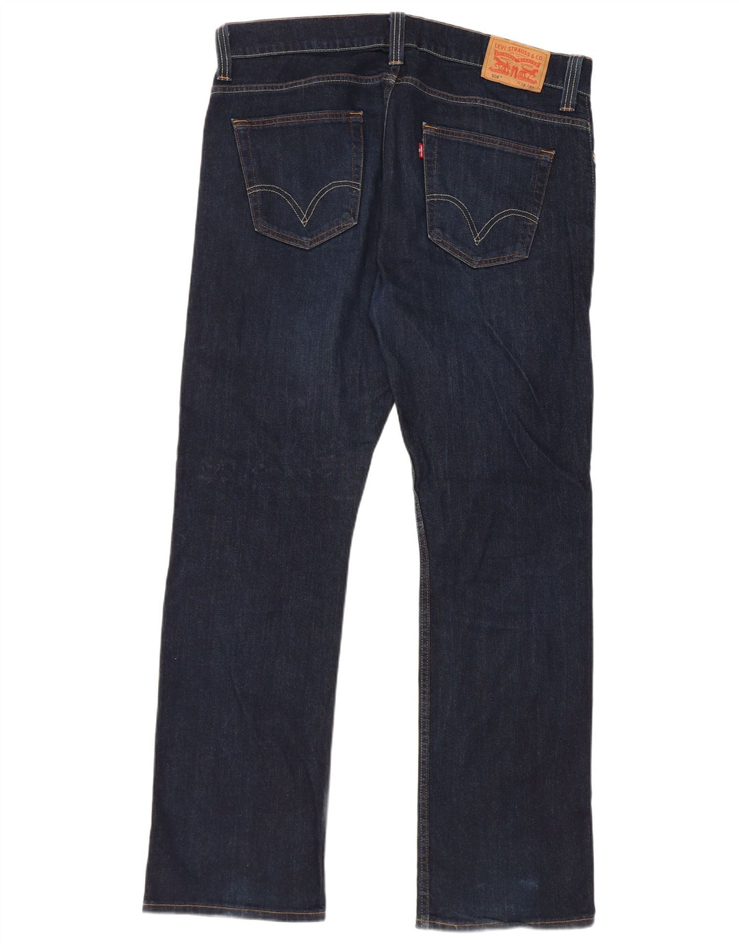 Levi's Jean Droit 506 Homme Bleu Marine W38 L32 Coton