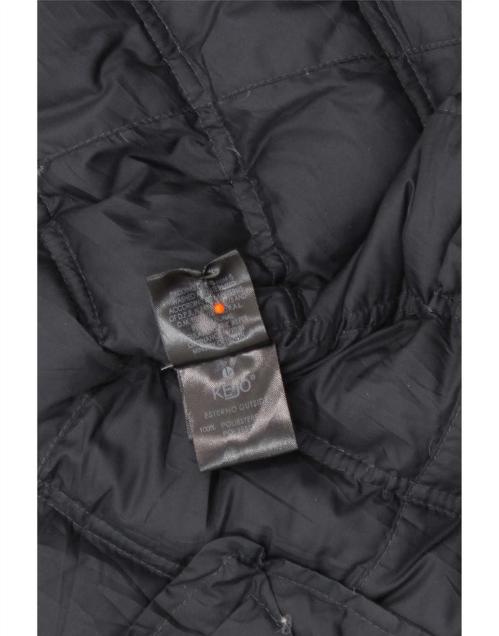 Kejo Veste matelassée Femme IT 42 Bleu Marine Moyen Polyester