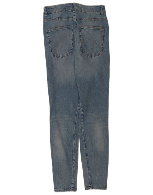 Zara Jeans Slim Femme EU 38 Small W28 L28 Bleu Coton