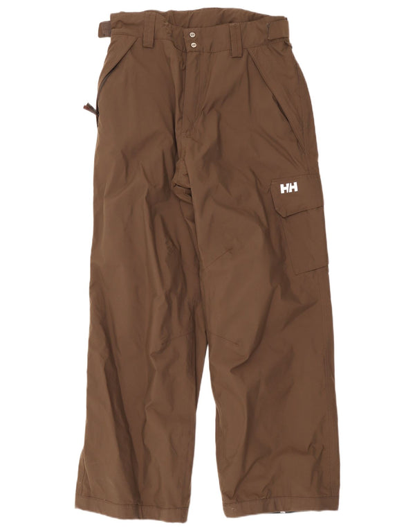 Helly Hansen Pantalon cargo droit pour homme Large W34 L32 Marron Polyester