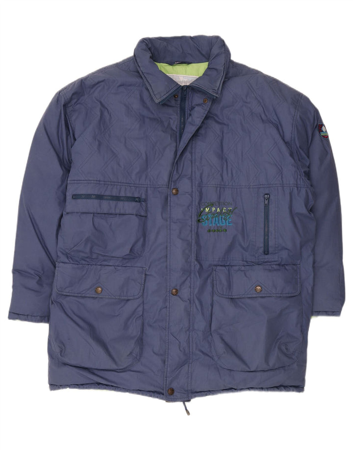 DIADORA Veste matelassée homme UK 44 2XL Bleu Marine Polyester