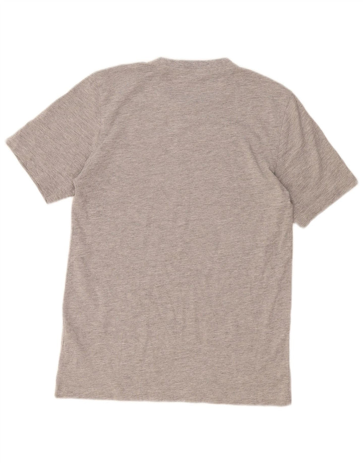 Adidas T-shirt graphique pour hommes, petit, gris, coton