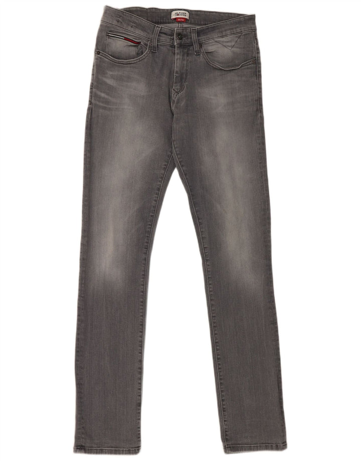 Tommy Hilfiger Jean Slim Homme W33 L34 Gris Coton
