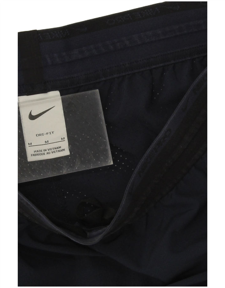 Nike Short de sport Dri Fit pour homme en polyester color block bleu marine moyen