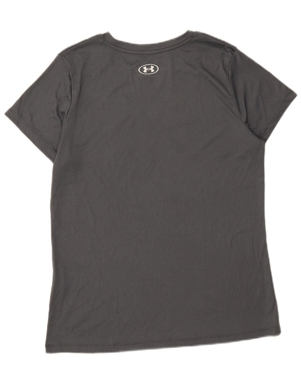 Under Armour T-Shirt Graphique Homme Gris Moyen Polyester