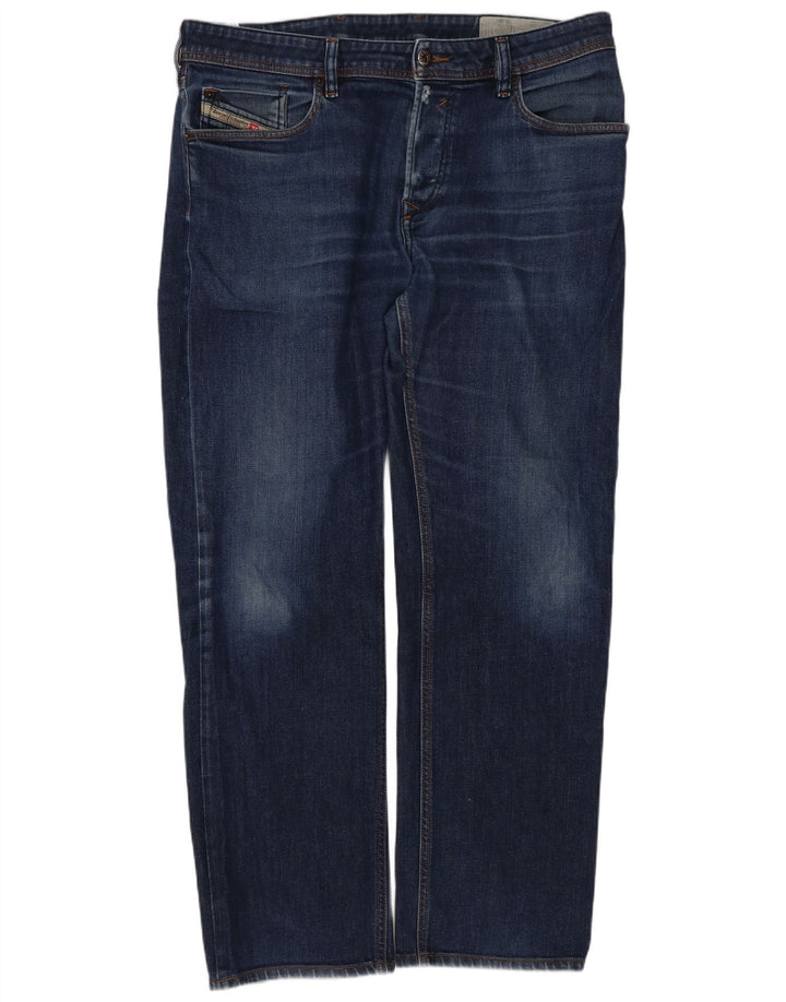 Diesel Jean Waykee Regular Droit W34 L28 Homme Bleu Coton
