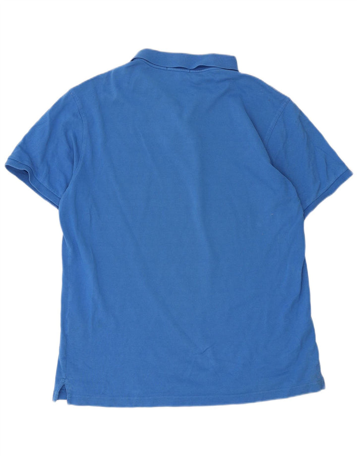Gant Polo Homme Grand Bleu Coton
