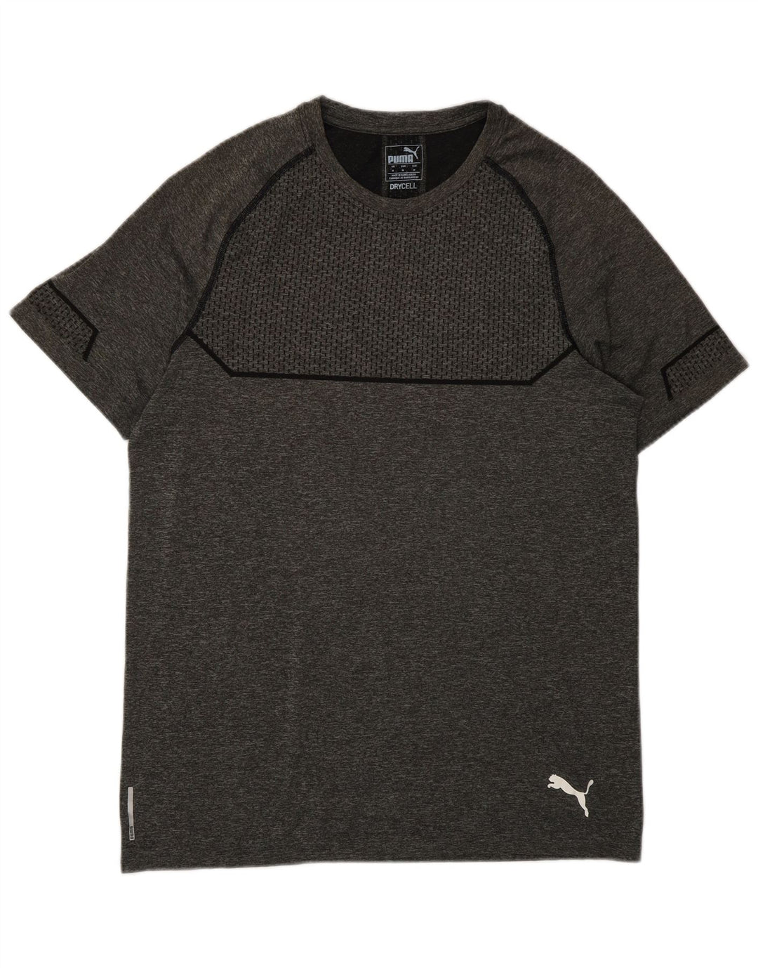 Puma T-Shirt Homme Gris Moyen Polyester