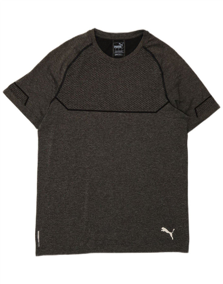 Puma T-Shirt Homme Gris Moyen Polyester
