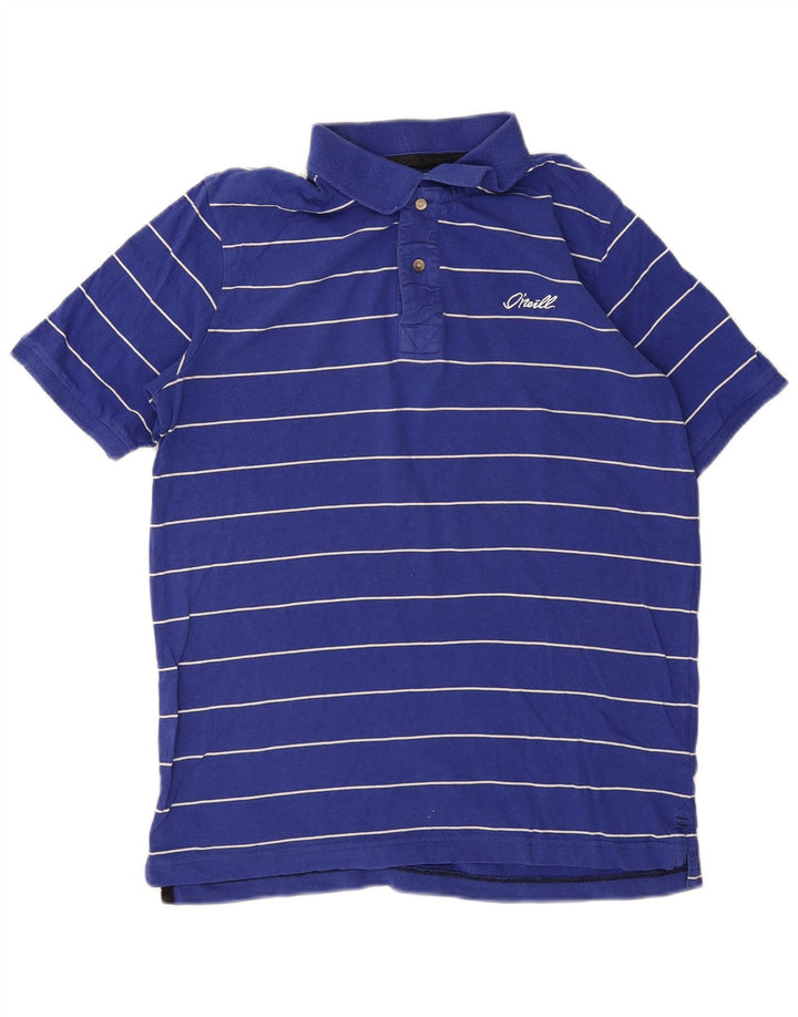 O'Neill Polo Homme Bleu Moyen Rayé Coton