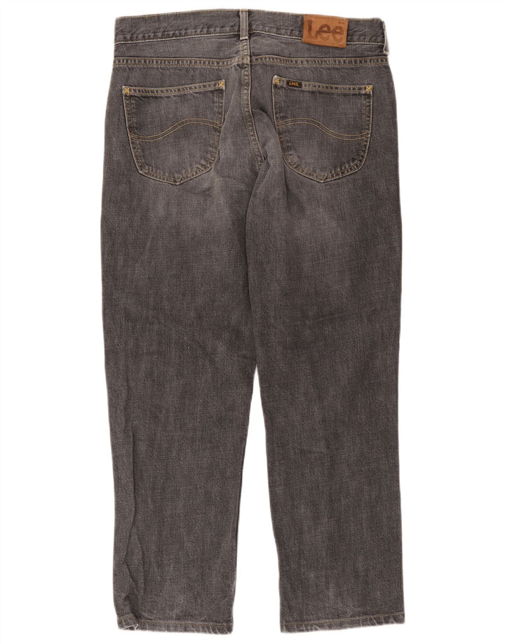 Lee Jean droit Seattle W36 L28 homme gris coton