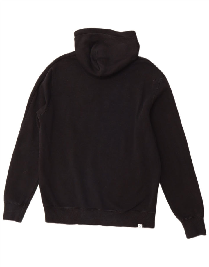 PUMA Sweat à Capuche Graphic Homme Noir Moyen Cotton Sports