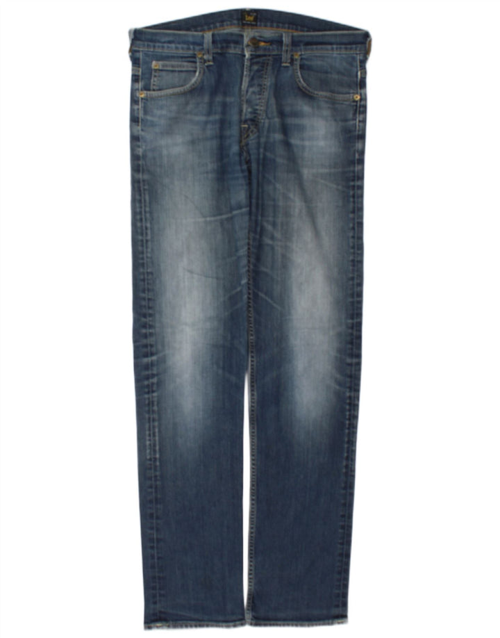 Lee Jean Powell Slim W33 L34 Homme Bleu Coton