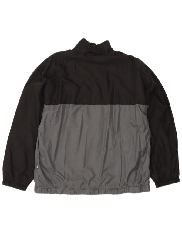 Nike Veste de survêtement pour homme UK 39/41 Gris moyen Colourblock Polyester