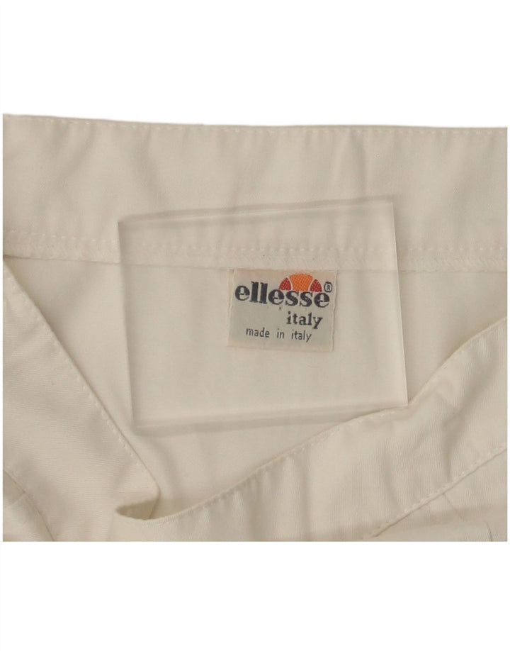 Ellesse Jupe de tennis pour femme UK 8 Small Blanc