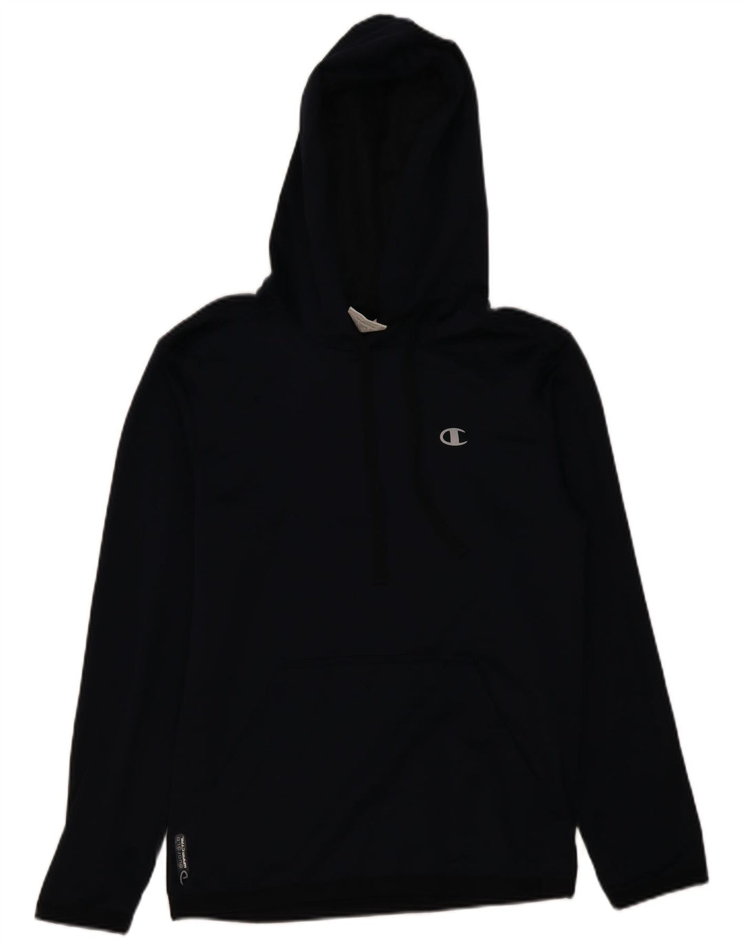 CHAMPION Pull à capuche homme petit bleu marine polyester