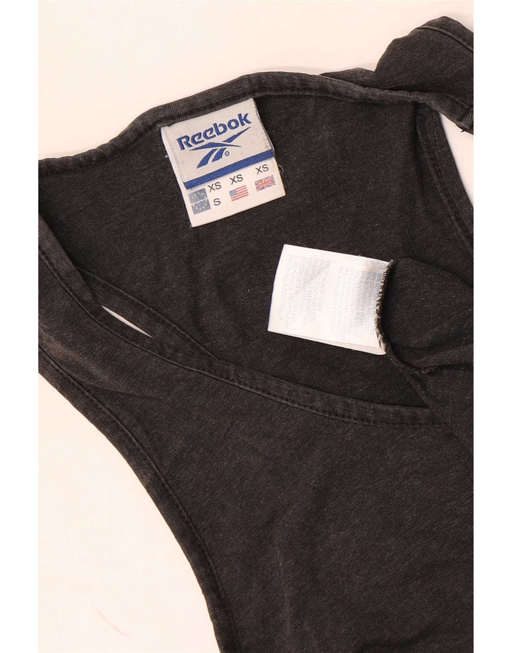 Reebok Débardeur XS Homme Gris Coton