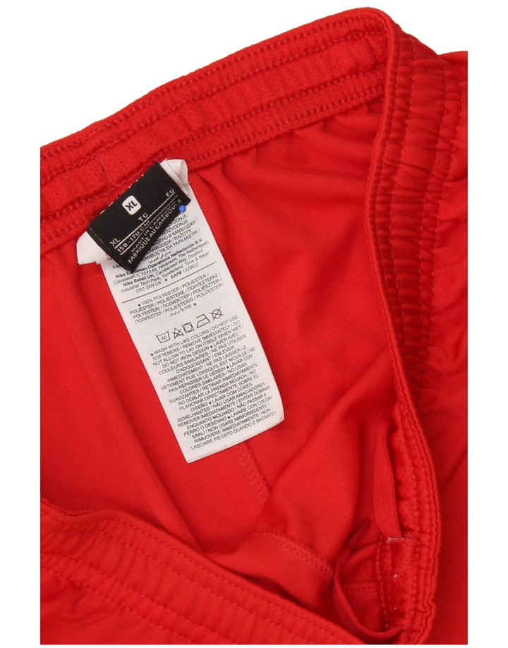 Nike Short de sport garçon 13-14 ans XL Rouge Polyester