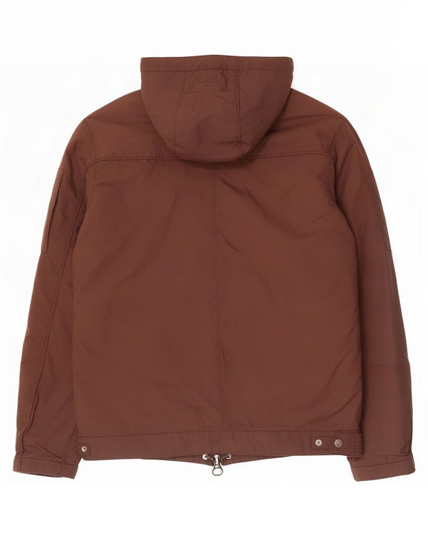 North Sails Veste matelassée à capuche pour hommes UK 42 XL Nylon marron