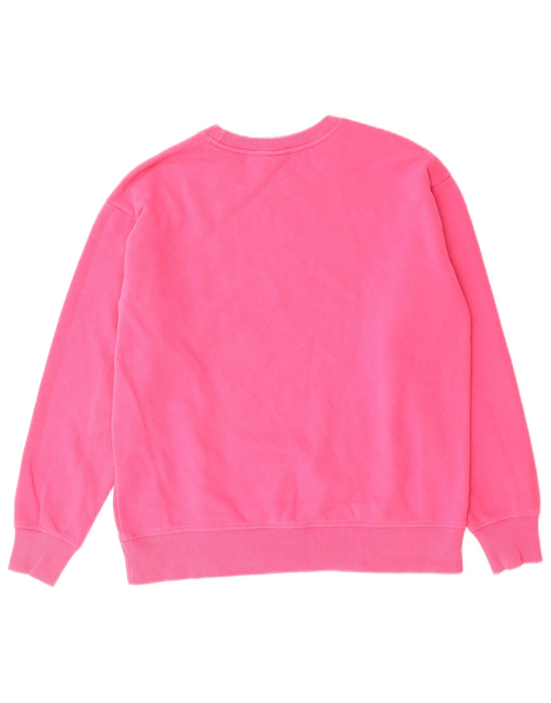 Champion Sweat-shirt surdimensionné pour femme UK 10 Petit coton rose