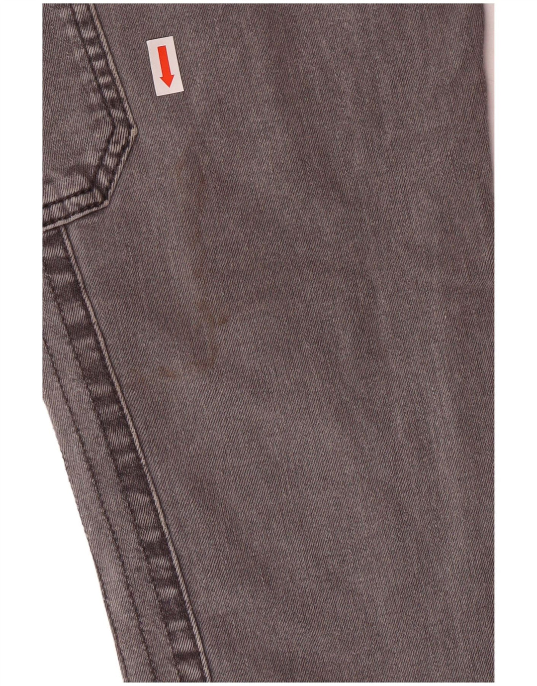 PRANA Jean cargo skinny pour femme US 0 XS W24 L26 Gris Coton