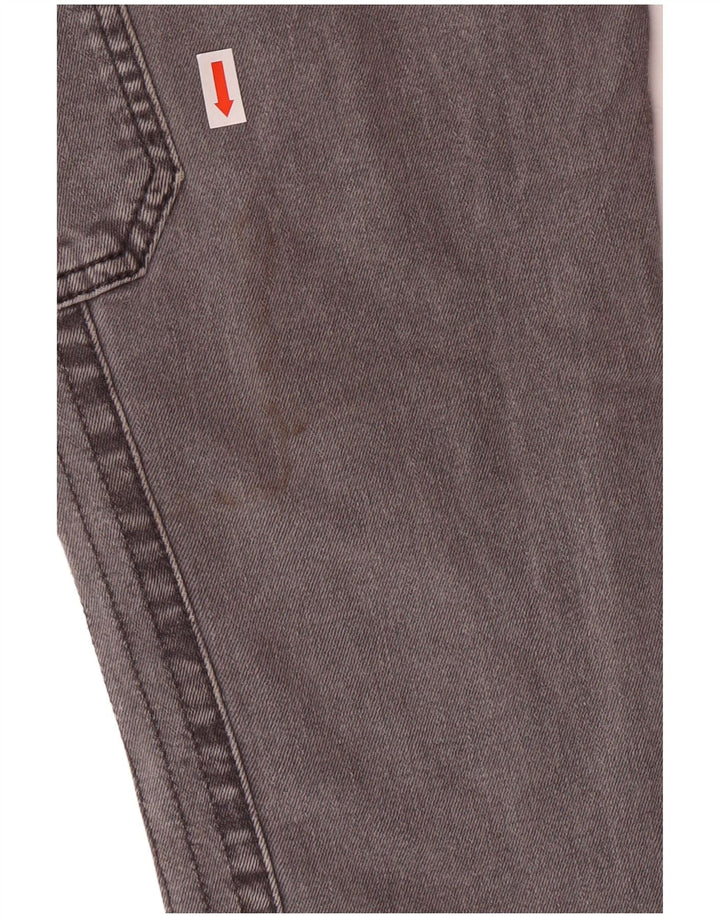 PRANA Jean cargo skinny pour femme US 0 XS W24 L26 Gris Coton