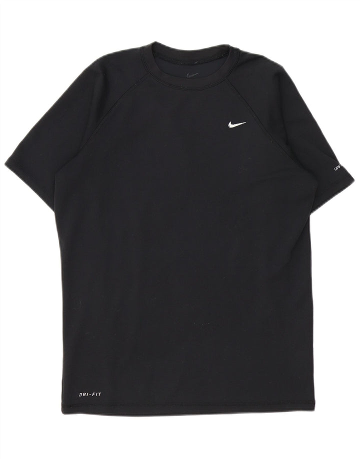 Nike Hommes Dri Fit T-Shirt Haut Petit Noir Polyester