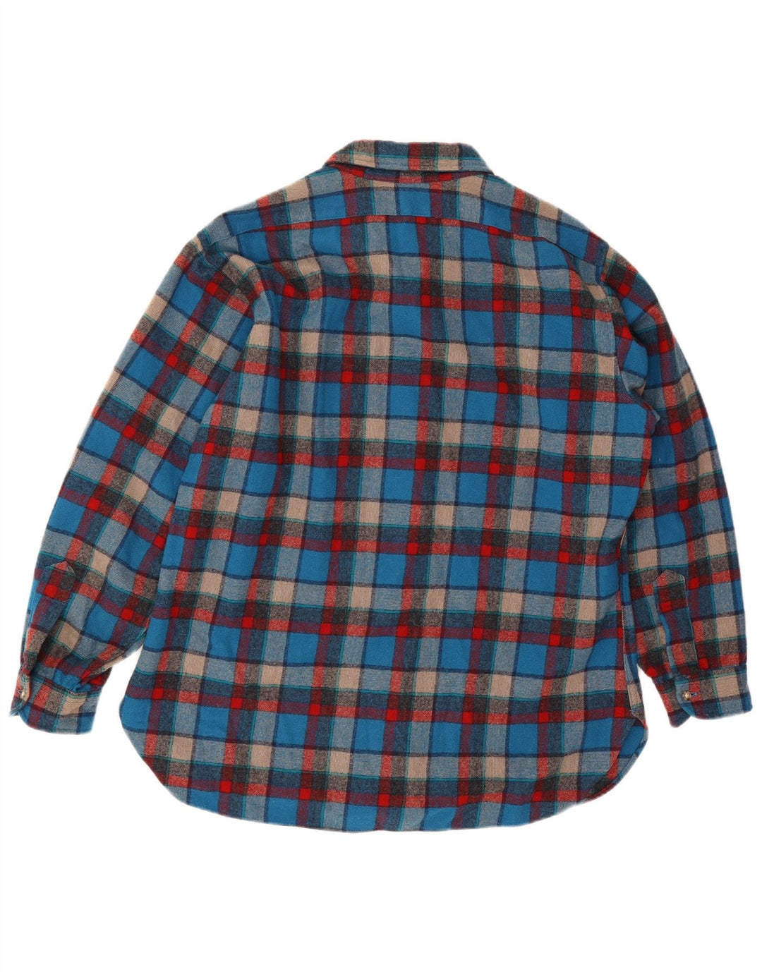 Pendleton Chemise Lumberjack Homme XL Bleu Carreaux Laine Vierge