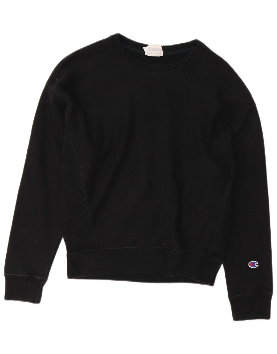 CHAMPION Sweat-shirt pour femme UK 44 en coton noir moyen