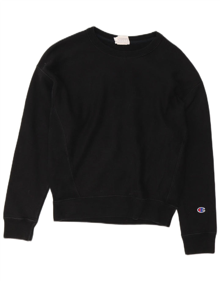 CHAMPION Sweat-shirt pour femme UK 44 en coton noir moyen