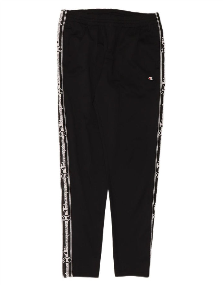 Champion Pantalon de Survêtement Graphique Homme Noir Colorblock