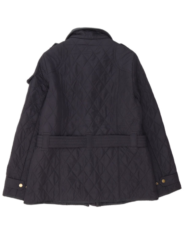 Barbour Veste matelassée pour femme UK 14 Large Bleu marine