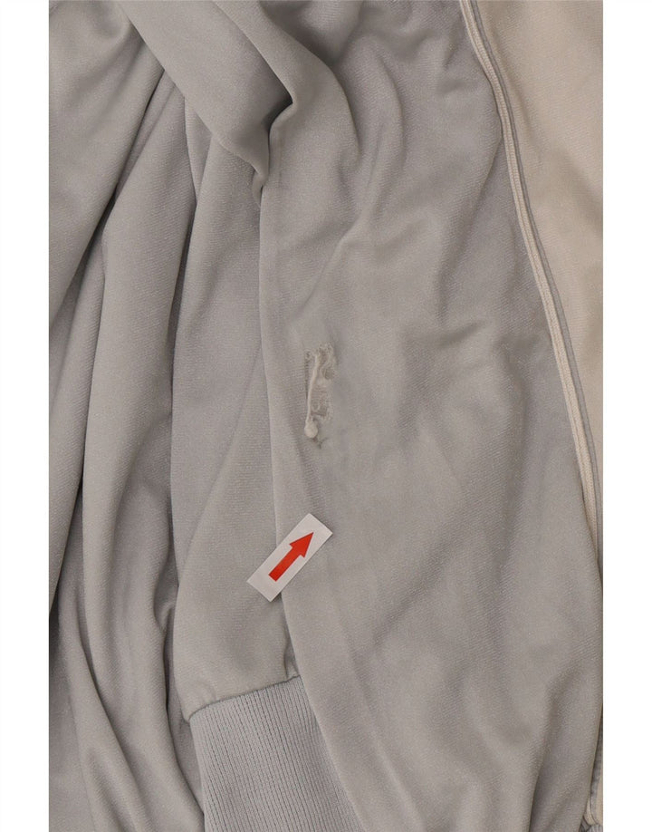 Ellesse Veste de survêtement pour homme IT 54 XL Gris Colorblock Polyester