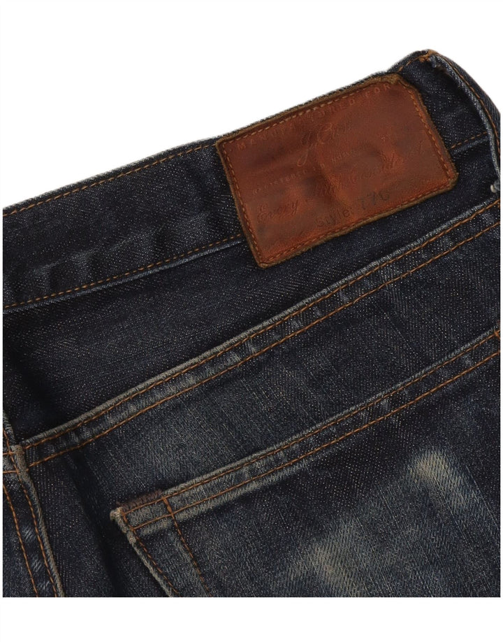 J. CREW Jean Droit 770 Homme W34 L30 Bleu Marine