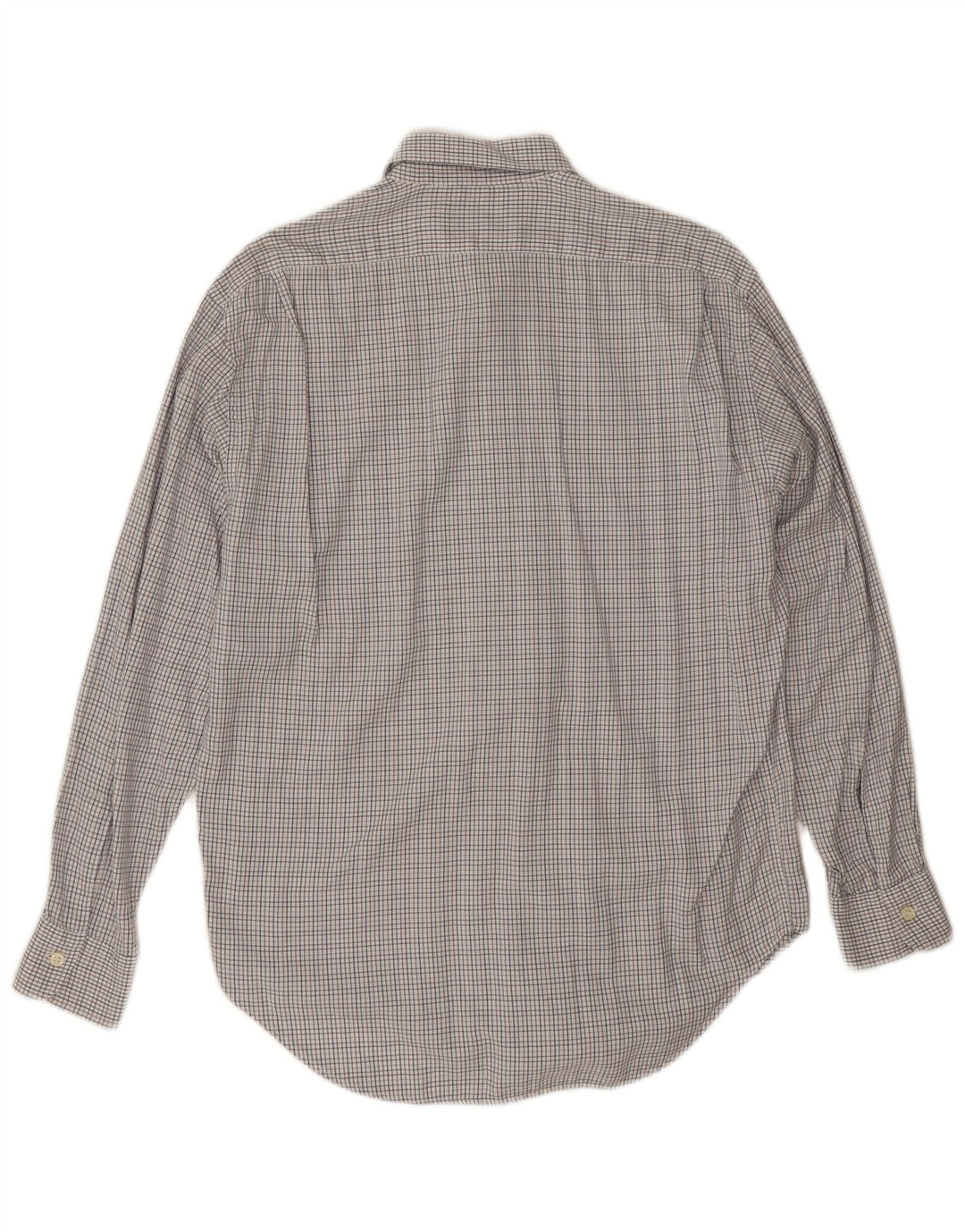 Henry Cottons Chemise homme Taille 39 15 1/2 Vichy gris moyen